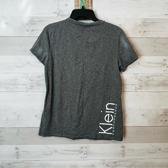 Calvin Klein Gray Performance Tee - Picture 2 of 4